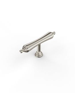 Heirloom - 80mm  Brushed Nickel Handle (Premium Solid Brass Construction)