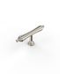Heirloom - 80mm  Brushed Nickel Handle (Premium Solid Brass Construction)