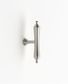 Heirloom - 80mm  Brushed Nickel Handle (Premium Solid Brass Construction)