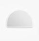 LED Moonlight Archie 800(H)x1200(W) White Metal Frame Mirror