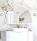 LED Moonlight Archie 800(H)x1200(W) White Metal Frame Mirror