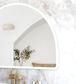 LED Moonlight Archie 800(H)x1200(W) White Metal Frame Mirror