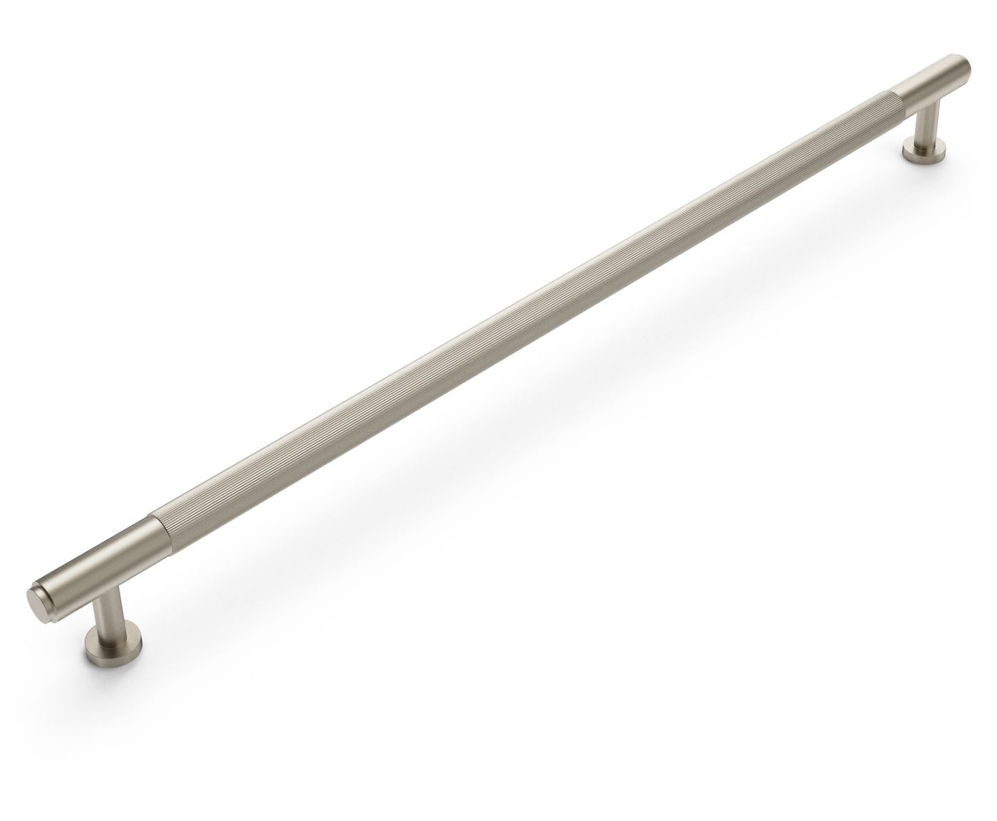 Soho - 350mm  Brushed Nickel Handle (Premium Solid Brass Construction)