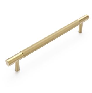 Nord - 235mm Brushed Brass Handle (Premium Solid Brass Construction)