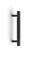 Nord - 130mm Matte Black Handle (Premium Solid Brass Construction)