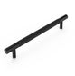 Nord - 200mm Matte Black Handle (Premium Solid Brass Construction)