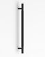 Nord - 280mm Matte Black Handle (Premium Solid Brass Construction)