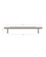 Nord - 200mm  Brushed Nickel Handle (Premium Solid Brass Construction)