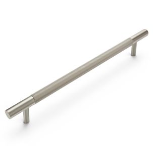 Nord - 280mm  Brushed Nickel Handle (Premium Solid Brass Construction)