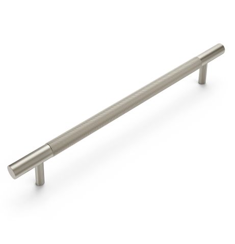 Nord - 280mm  Brushed Nickel Handle (Premium Solid Brass Construction)