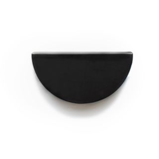 Dune - 80mm Matte Black Handle (Premium Solid Brass Construction)