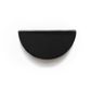 Dune - 80mm Matte Black Handle (Premium Solid Brass Construction)