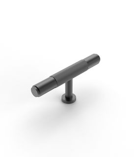 Soho - 80mm Gun Metal Handle (Premium Solid Brass Construction)