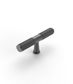 Nord - 80mm Gun Metal Handle (Premium Solid Brass Construction)