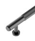 Soho - 225mm Gun Metal Handle (Premium Solid Brass Construction)