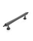 Heirloom - 140mm Gun Metal Handle (Premium Solid Brass Construction)