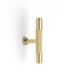 Soho - 80mm Brushed Brass Handle (Premium Solid Brass Construction)