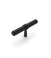 Astor - 80mm Matte Black Handle (Premium Solid Brass Construction)