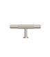 Soho - 80mm  Brushed Nickel Handle (Premium Solid Brass Construction)