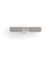 Nord - 80mm  Brushed Nickel Handle (Premium Solid Brass Construction)