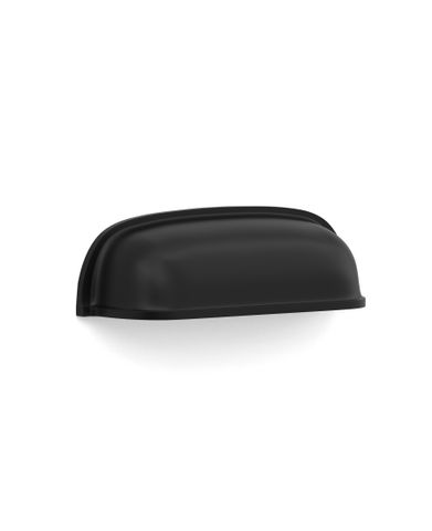 Newport - 90mm Matte Black Handle (Premium Solid Brass Construction)