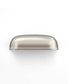 Newport - 90mm  Brushed Nickel Handle (Premium Solid Brass Construction)