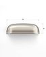 Newport - 90mm  Brushed Nickel Handle (Premium Solid Brass Construction)