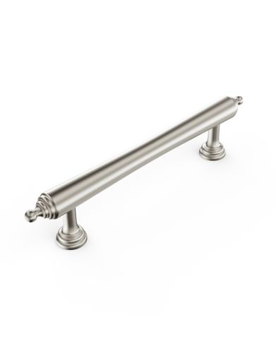 Heirloom - 140mm  Brushed Nickel Handle (Premium Solid Brass Construction)