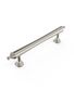 Heirloom - 140mm  Brushed Nickel Handle (Premium Solid Brass Construction)