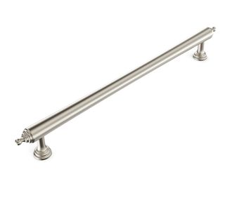 Heirloom - 233mm  Brushed Nickel Handle (Premium Solid Brass Construction)