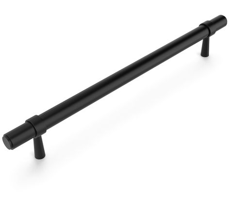 Astor - 240mm Matte Black Handle (Premium Solid Brass Construction)