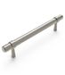 Astor - 168mm  Brushed Nickel Handle (Premium Solid Brass Construction)