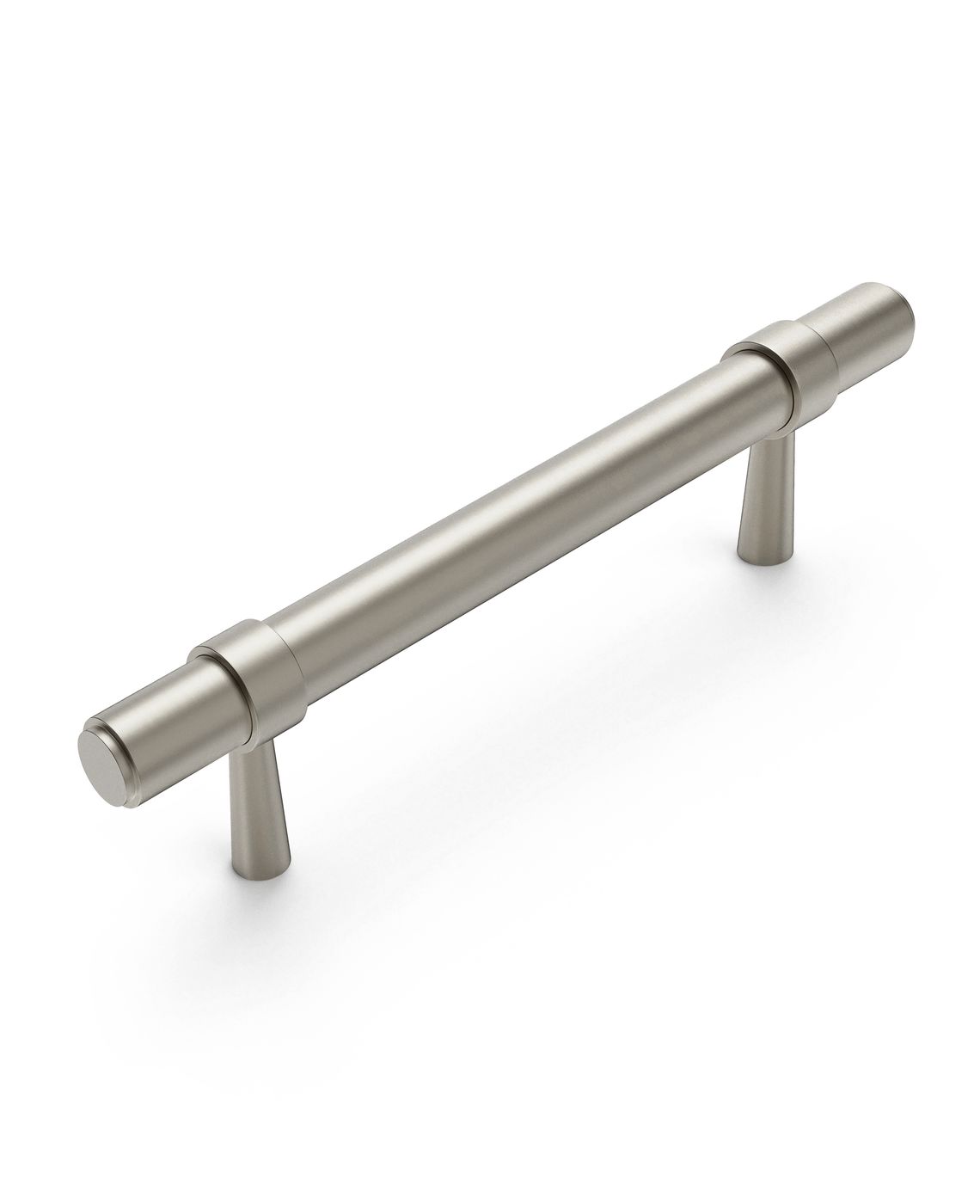 Astor - 138mm  Brushed Nickel Handle (Premium Solid Brass Construction)