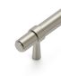 Astor - 138mm  Brushed Nickel Handle (Premium Solid Brass Construction)