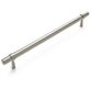 Astor - 270mm  Brushed Nickel Handle (Premium Solid Brass Construction)