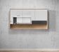 Byron 1500x800 Natural Oak Shaving Cabinet