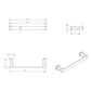 Oskar Gun Metal Towel Bar