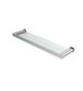Oskar Chrome Metal & Glass Shelf