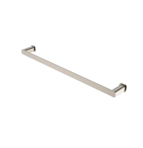 Oskar 600mm Brushed Nickel Single Towel Rail