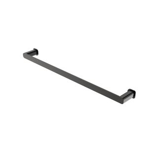 Oskar 600mm Gun Metal Single Towel Rail