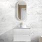 Noosa 750mm Satin White Wall Hung Vanity