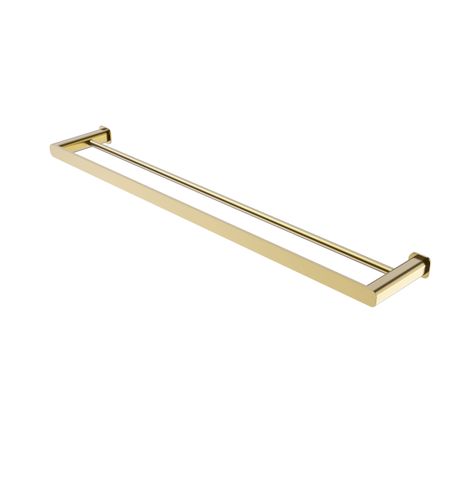 Oskar 750mm Argent Gold Double Towel Rail