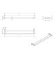 Oskar 750mm Argent Gold Double Towel Rail