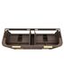 Havana Fluted 1500mm Sable Walnut Wall Hung Curve Vanity