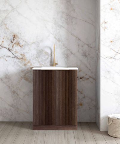 Havana Fluted Sable Walnut Mini 650 Laundry Kit
