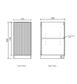 Havana Laundry 415 Sable Walnut Base Cabinet