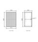 Havana Laundry 415 Sable Walnut Wall Cabinet