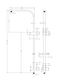 Taran 250mm Brushed Nickel Twin Shower On Rail Top Inlet Square