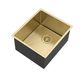 Axon Sink 39S 390x450x220 Brushed Gold
