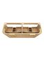 Havana Fluted 1500mm Woodland Oak Wall Hung Curve Vanity